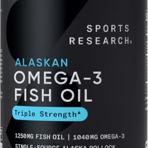 sports research omega 3 fish oil