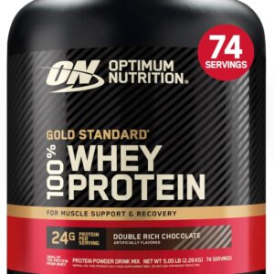 Gold standard 100% whey protein chocolate flavored